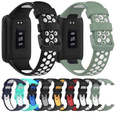 Ремешок для Xiaomi Mi Band 7 Pro Ремешок для часов Креативный двухцветный стиль Силиконовый браслет Замена для XiaoMi Band 7Pro Браслет