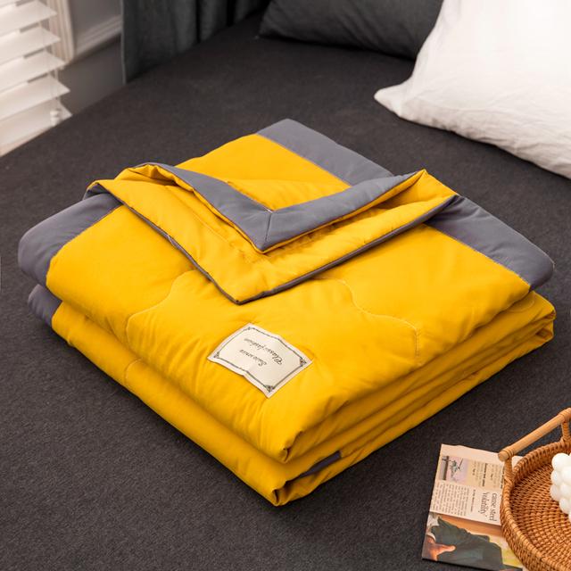 Летнее одеяло, моющееся однотонное тонкое летнее покрывало, легкое одеяло из микрофибры