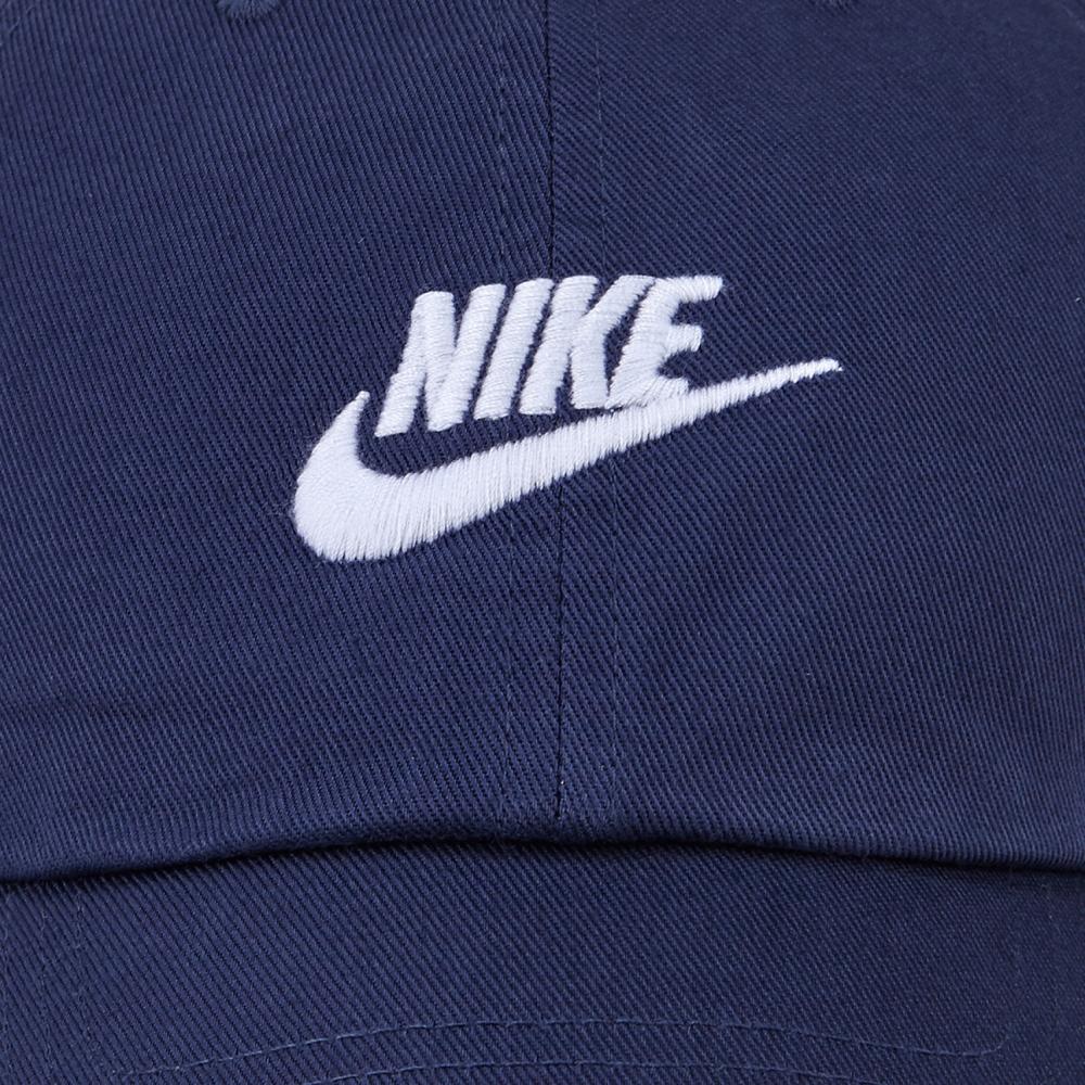 Nike Кепка Club Unstructured Futura Wash темно-синяя Fb5368 410