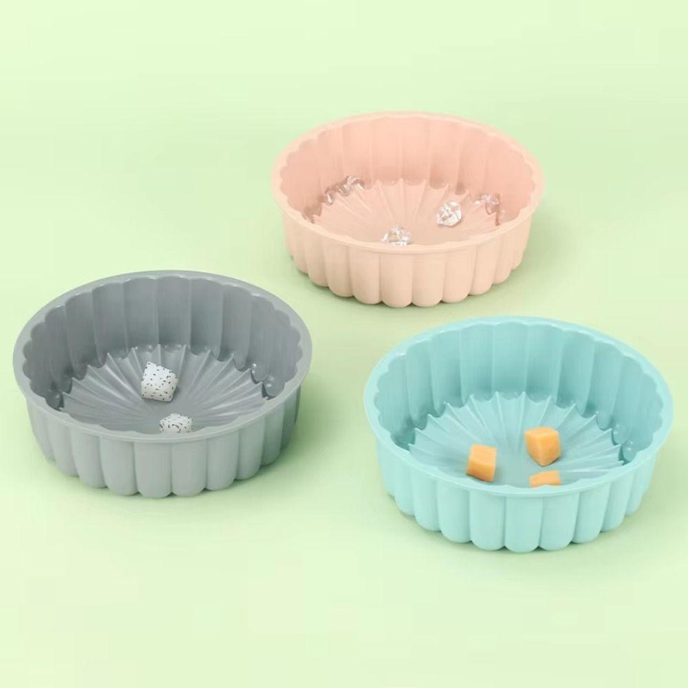 Creative Round Cake Mold Non-Stick Cake Baking Mold Multi-Purpose Silicone Cake Mold Baking Tool