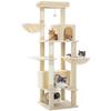 PAWZ Road Cat Multiple For Large Slim Cat Large Claw Hemp Space Lack of Large Cats Beige 170cm Tower, Cats, Cats, Tower, Grinding, String, Hammock,