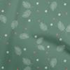 Ткань Cotton Flex Forest Green, рождественские перья, проекты для творчества, декоративная ткань, напечатанная по ярдам, 40 дюймов