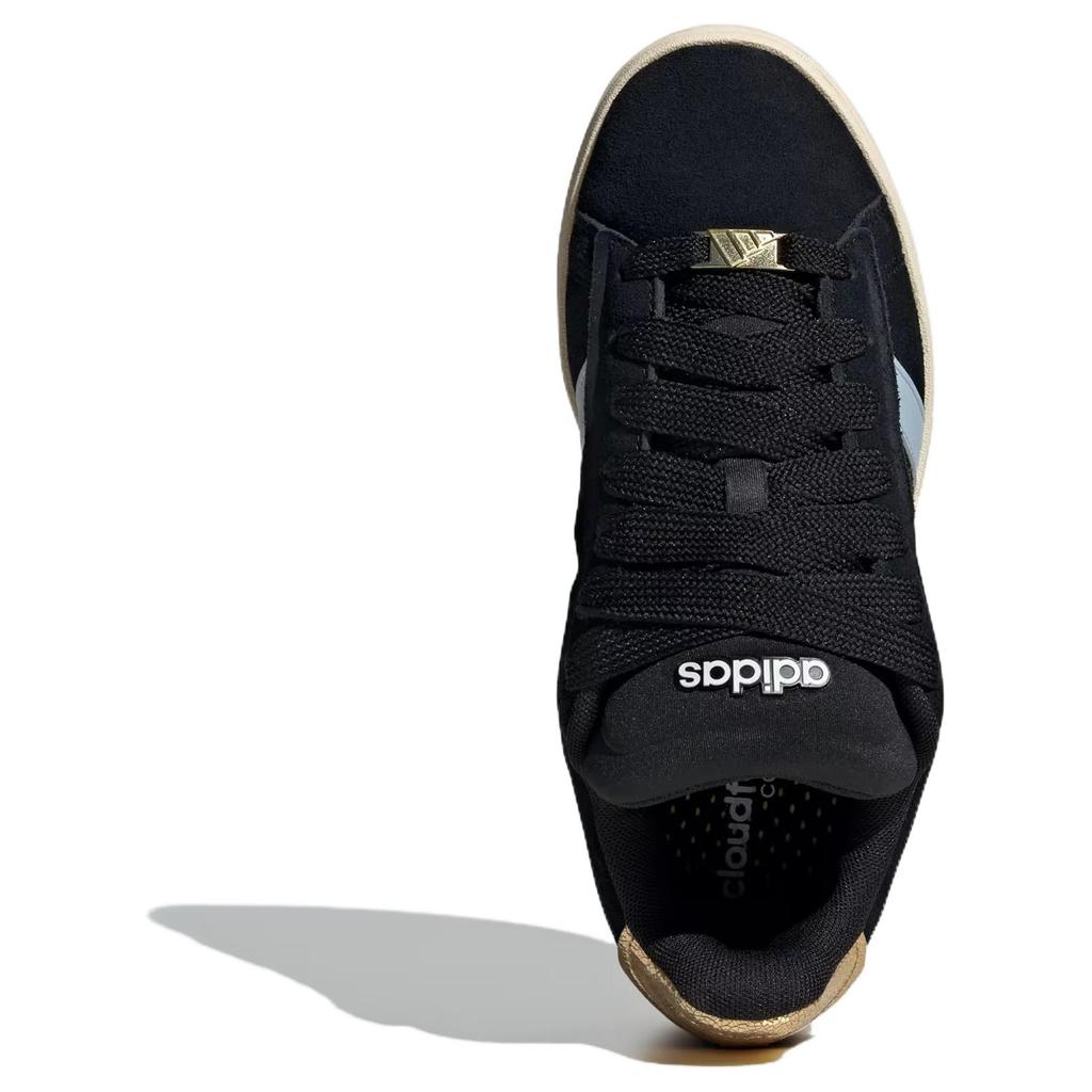 adidas Grand Court Alpha 00S Удобные Кроссовки с Тонкой Подошвой Дышащие Низкие Женские Кроссовки Черные JH8671