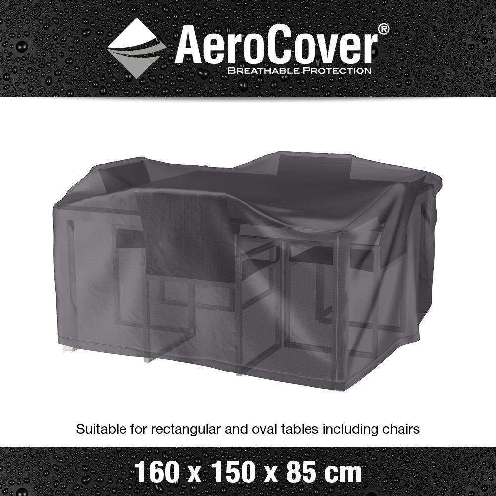 Waterproof Furniture Cover 7914 150X160X85 Aerocover Gray Homms