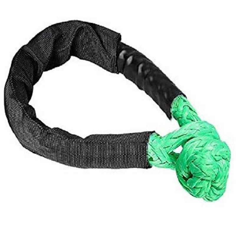 22-дюймовый 15-тонный мягкий трос с петлей для буксировочной лебедки, ремень для эвакуации