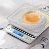 Home Kitchen Scale Precise Weighing Stainless Steel Food Electronic Scale LCD Display Screen Precise Measurement of Ingredients