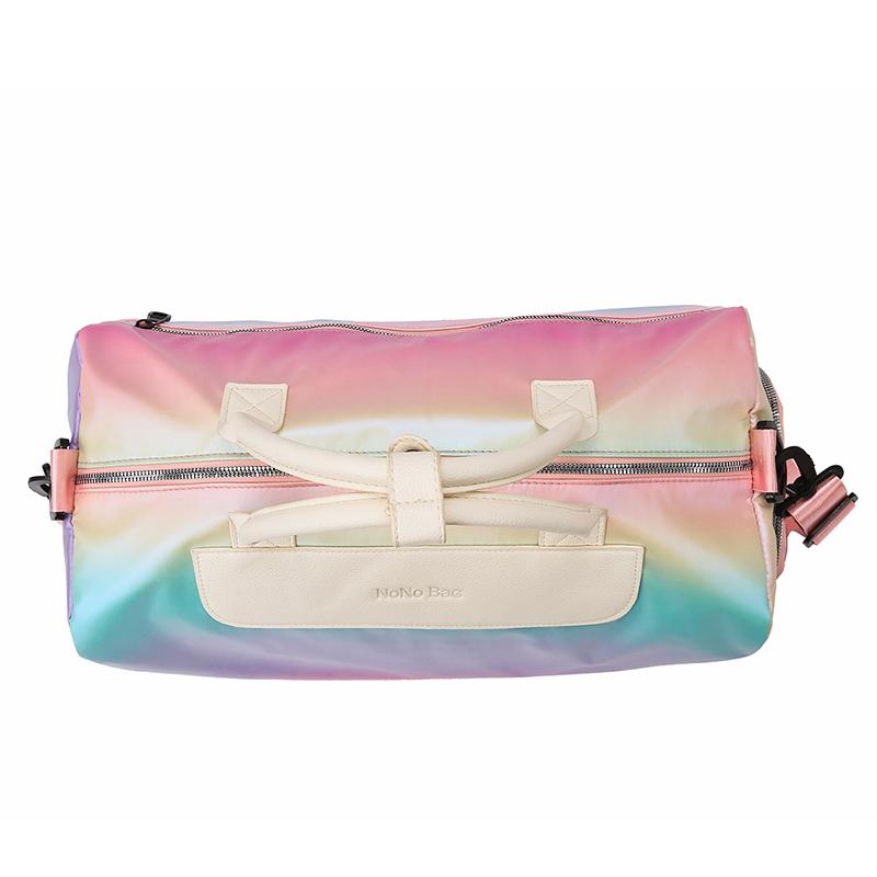 Gradient Fitness Bag Dry and Wet Separation Yoga Bag Large Capacity Travel Bag Separation Shoes Bags