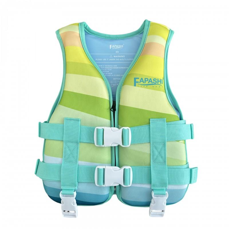 Kids Life Vest Swimming Pool Water Park Rafting Surfing Floating Safety Gear Unisex Foam Buoyancy Aid Size XS S