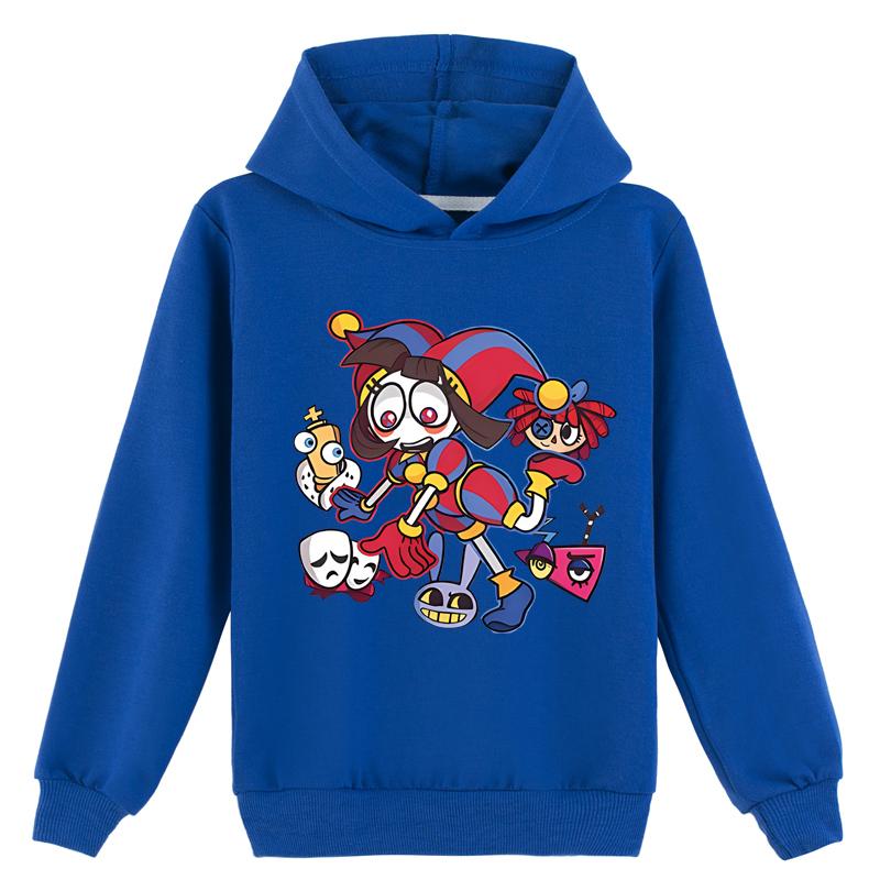 Детская 3D толстовка с капюшоном THE AMAZING DIGITAL CIRCUS свитер для детей