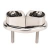 Stainless Steel Cam Clamp Silver Lightweight Smooth Surface Polished Marine Plywood Accessories