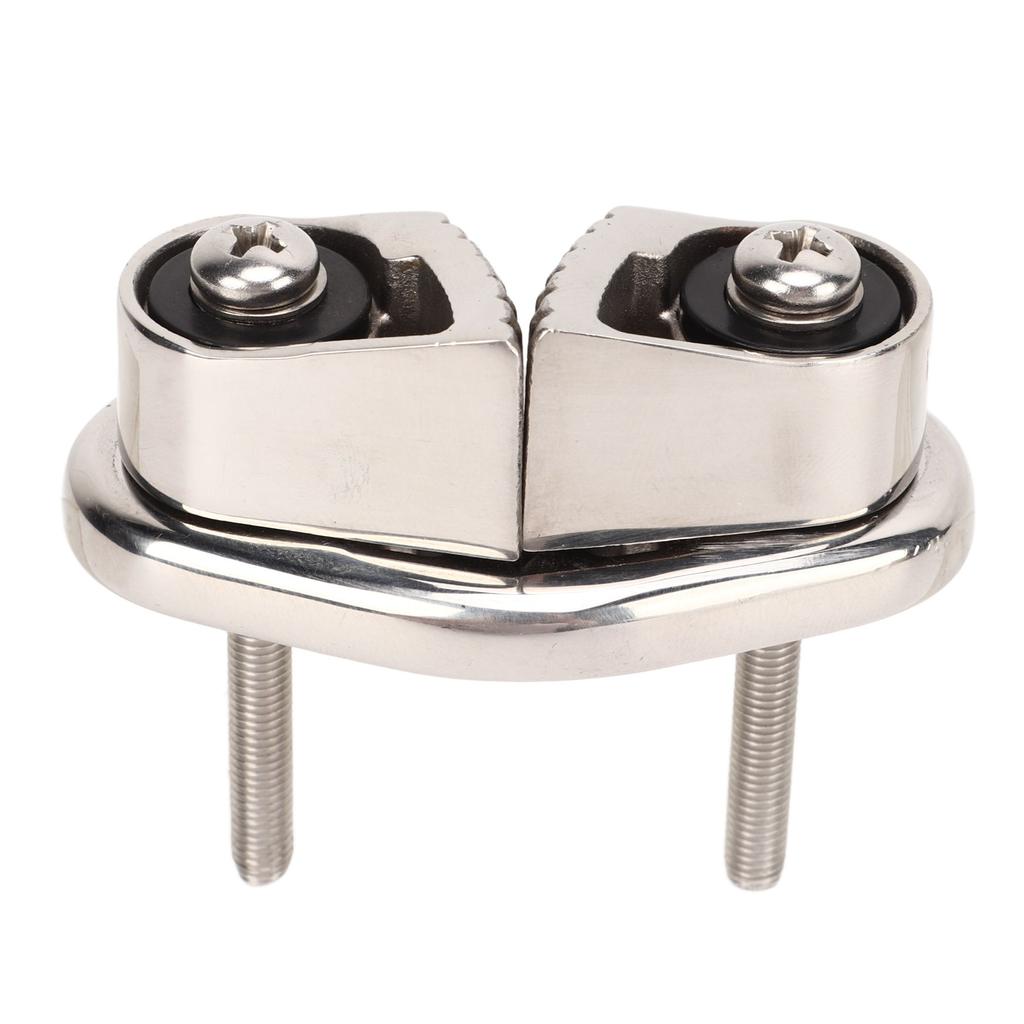 Stainless Steel Cam Clamp Silver Lightweight Smooth Surface Polished Marine Plywood Accessories