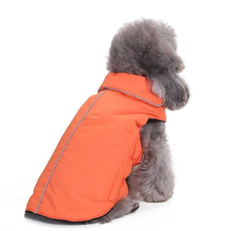 Warm Winter Pet Coat Dogs Cats Thick Cotton Fleece Jacket Windproof Outdoor Wear In Multiple Colors Sizes