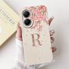 Чехол для Xiaomi Poco X7 Pro 5G, Роскошный чехол с буквами от A до Z, Ударопрочный мягкий ТПУ чехол для телефона для Xiaomi Poco X7 PocoX7 Pro, Чехлы Сумки