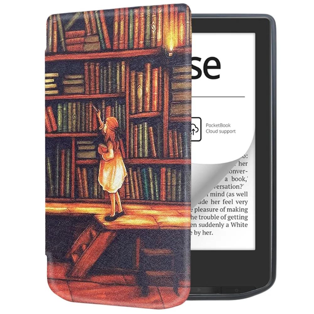 Мягкий ТПУ защитный чехол для электронной книги Pocketbook Verse/Verse Pro, ультратонкий чехол Filio для PB 629/634, чехол Funda с функцией автоматического пробуждения/сна
