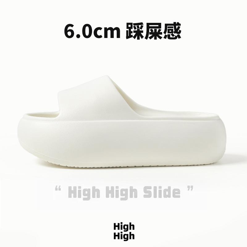 Летние новые модные уличные пляжные шлепанцы на супер-платформе из ЭВА, европейские и американские, шлепки-маффины