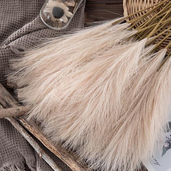 10 шт. искусственная пампасная трава Декор Цветочная композиция Художественная ваза Наполнитель Искусственная помпезная трава Свадебная вечеринка Сцена Композиция Бохо Стиль Украшение дома