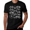 Bicycles Galore T-Shirt Graphic T Shirts for Man T Shirt Man Designer Anime Tshirt T-Shirt