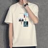 Summer Men's Short-sleeved T-shirt Trendy Fashion Loose All-match Printed Men's Top T-shirt