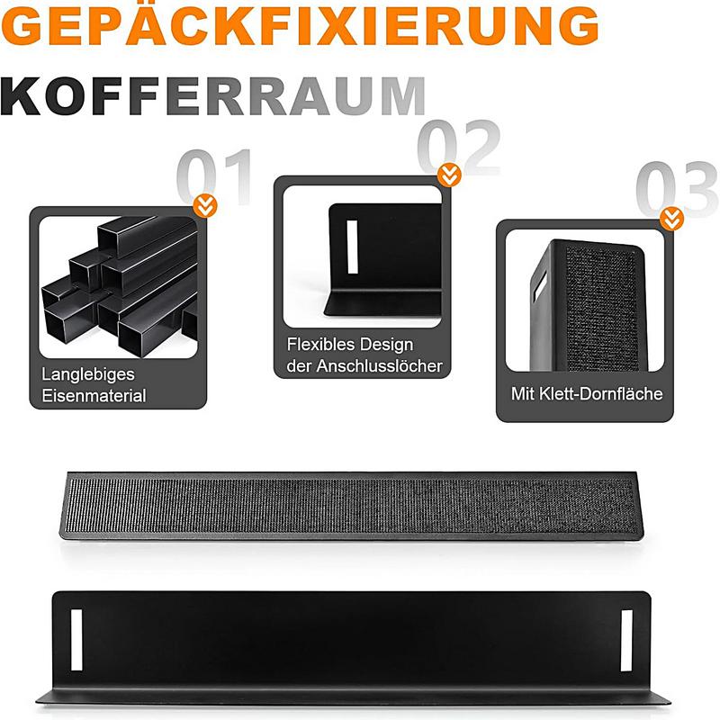 Car Cargo Blocks 3 Pieces Car Storage Organizer Trunk Blocks Easy Installation Multipurpose Automotive Trays Containment System