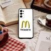 Горячий Чехол Для Телефона С Логотипом M-McDonalds L Для Samsung S 25,24,23,22,30,21,10,9,Ultra,Plus,Lite,FE,4,5 G Мягкий Черный Чехол