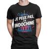 Новинка Indochine Arena Tour 2025 Fan T-Shirts Men Crewneck Cotton T Shirts Pop Rock Short Sleeve Tee Shirt Unique Clothes