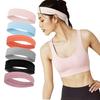 1 PC Towel Cloth Headband Sweat Bandage Sport Head Hair Band Workout Tennis Fitness Jog Basketball Running Sweatband Women Men