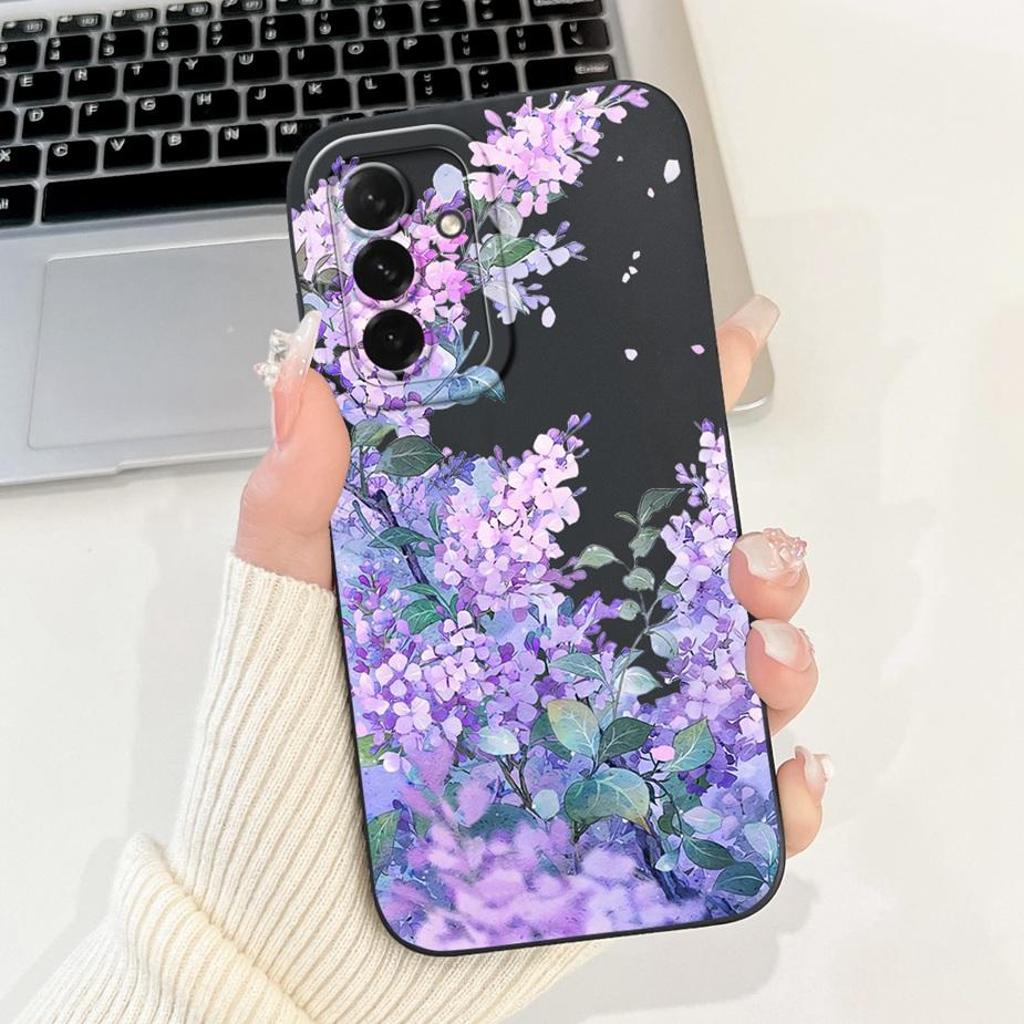 Для Samsung Galaxy A56 5G Чехол A16 A26 A36 Милый Кот Динозавр Конфета Чехол для Телефона Для Samsung A56 A 16 26 Galaxy A36 Мягкая Обложка Сумки