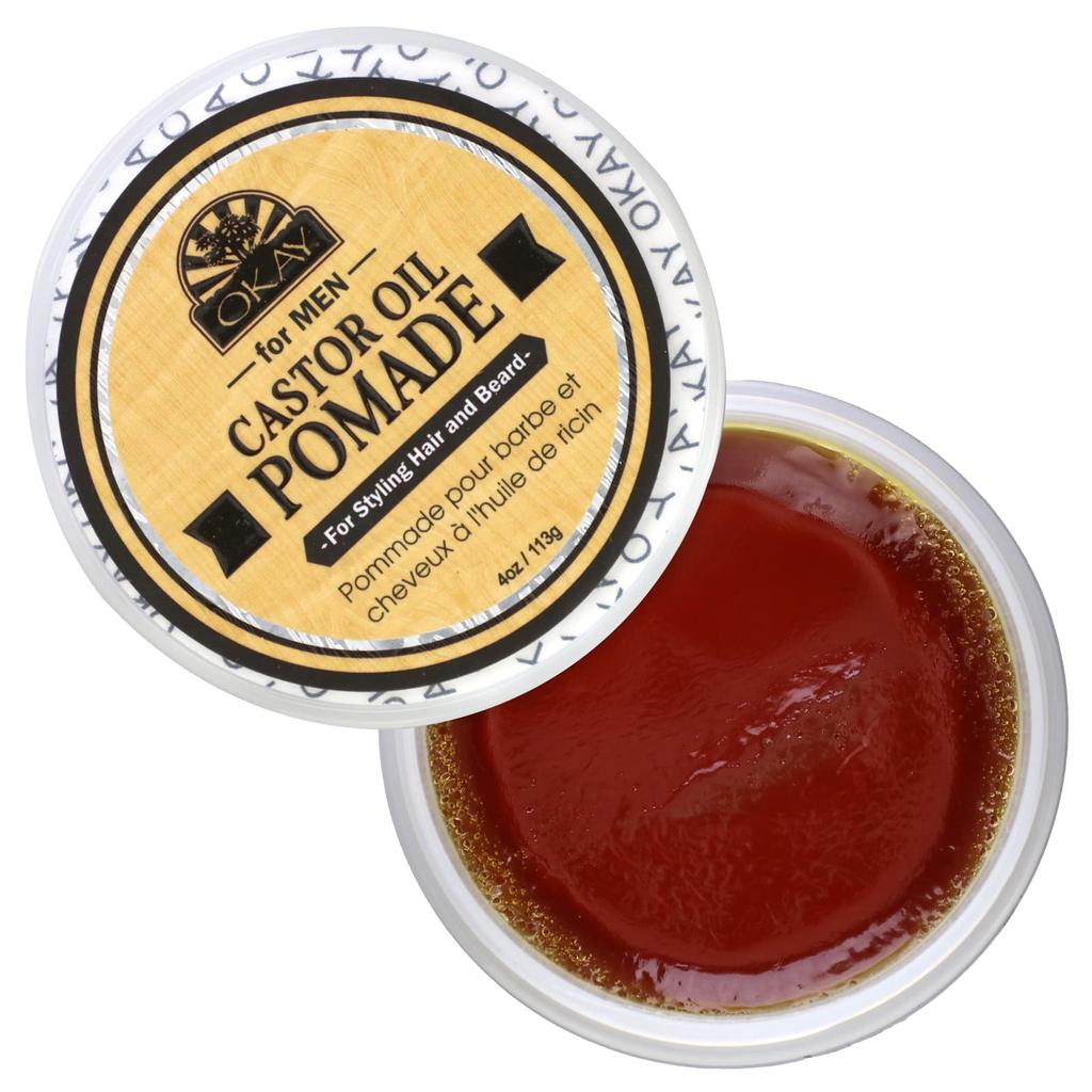 Okay Pure Naturals Помада из касторового масла, 4 унции (113 г)