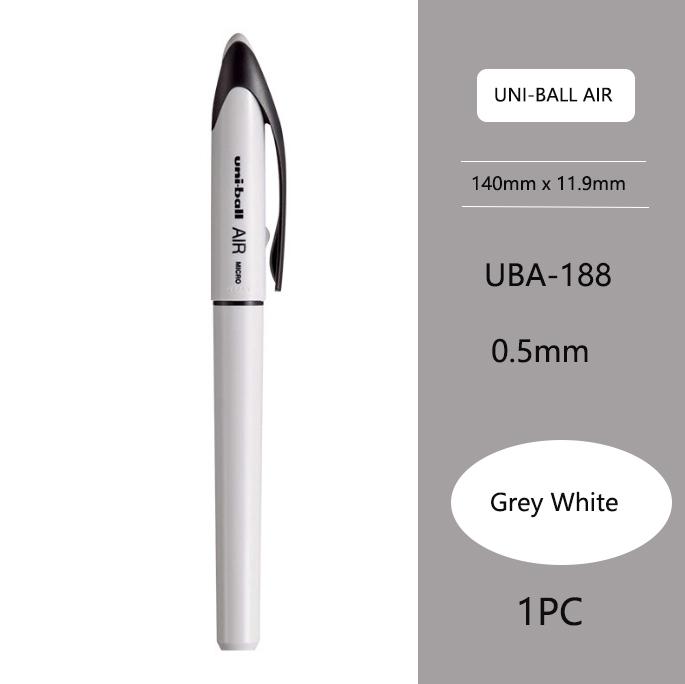 Ручка-роллер UNI Uni-ball UBA188, перо из смолы 0,5/0,7 мм, кисть для каллиграфии, супергладкая, для рукописного текста, подписи, черчения