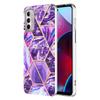 For Motorola Moto G Stylus (2022),G31,G41,G200,G50,G51,G71,E20,E30,E40...Colorful Marble Pattern In-Mold Decoration Ultrathin Soft Phone Cover Case