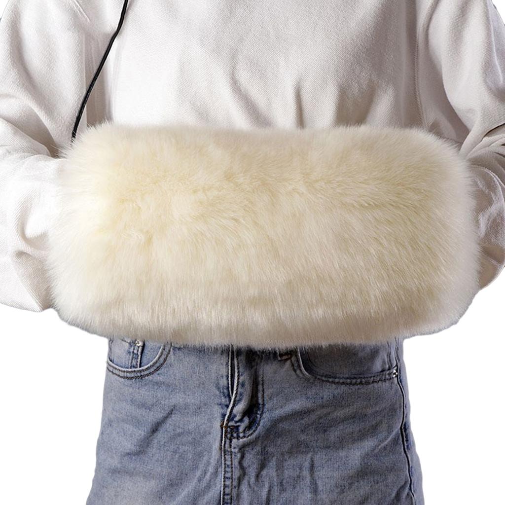 Зимние плюшевые муфты для рук для мужчин и женщин, теплые термомуфты для рук, грелки для рук для активного отдыха, катания на лыжах, защиты рук в холодную погоду