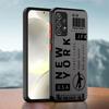 Чехол для телефона с рисунком Самолет Автобус Билеты для Samsung Galaxy A21s A22 A71 A72 A73 A23 A25 A52s A53 A54 A55 A24 A31 A32 A33 A34 A51 A52