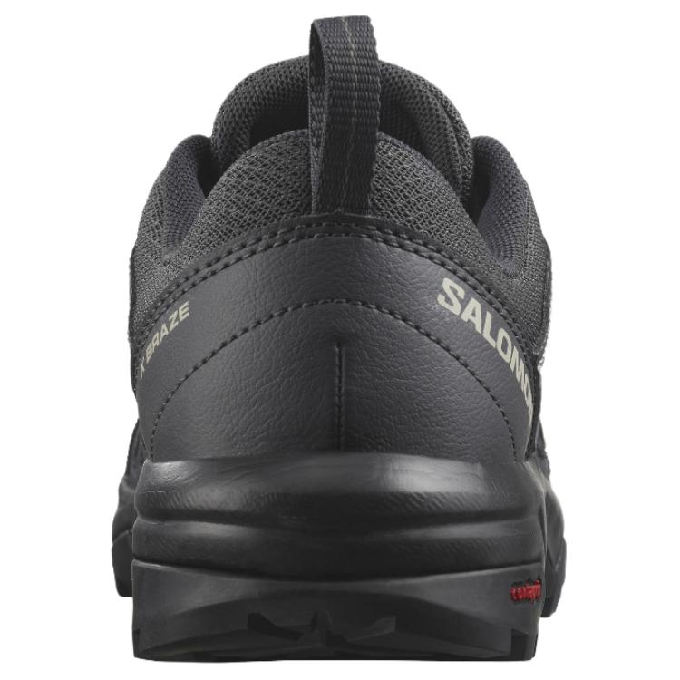 SALOMON X Braze Pewter Ebony Women Sneakers Black Rainy-Day L47180200