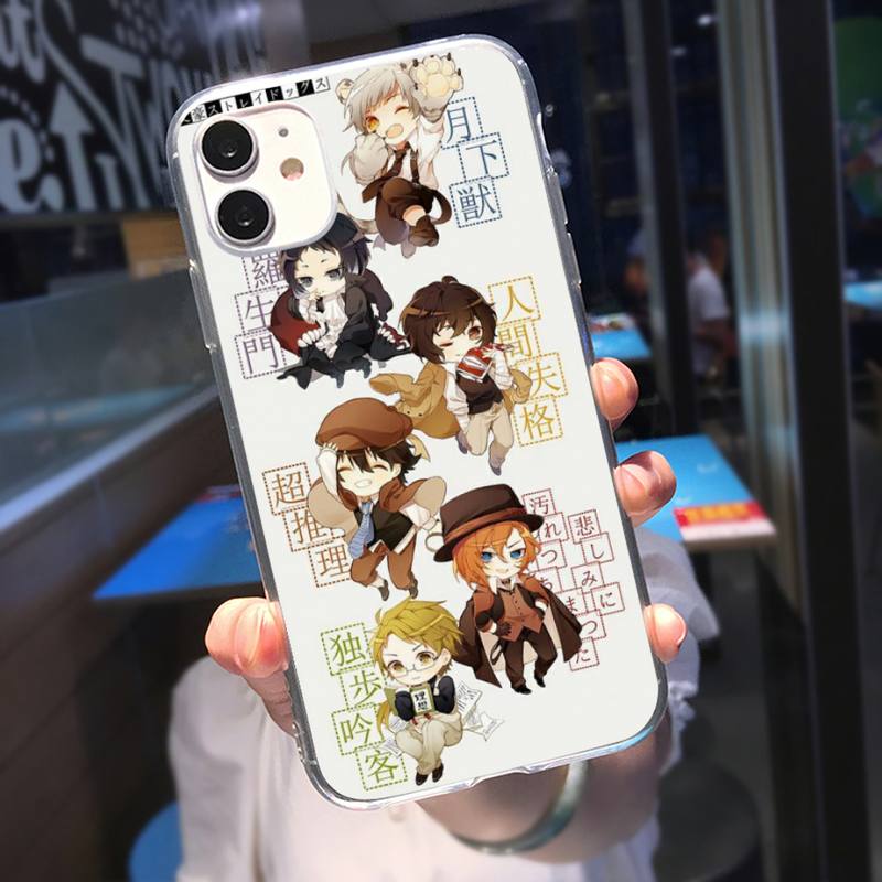 Чехол для телефона RUICHI Bungou Stray Dogs Dazai Osamu для iPhone 11 12 Mini 13 Pro XS Max X 8 7 6s Plus 5 SE XR