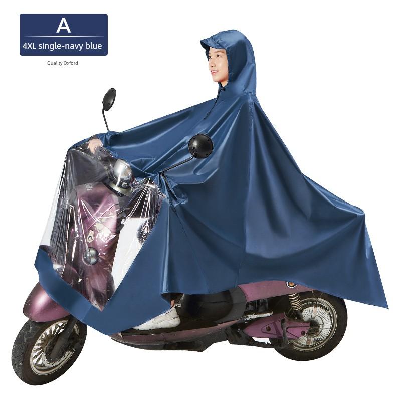 Men's Thick Motorcycle Raincoat
