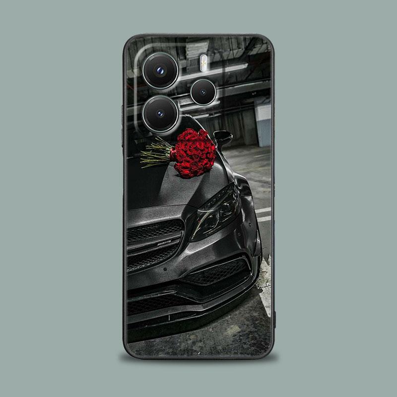 Чехол для телефона для Xiaomi Redmi 15C 14C 12C 13C 4G Redmi Note 15 14 13 12 11 10 Pro Plus 5G 12S Мягкая крышка Крутые спортивные автомобили Мужской Мужчины