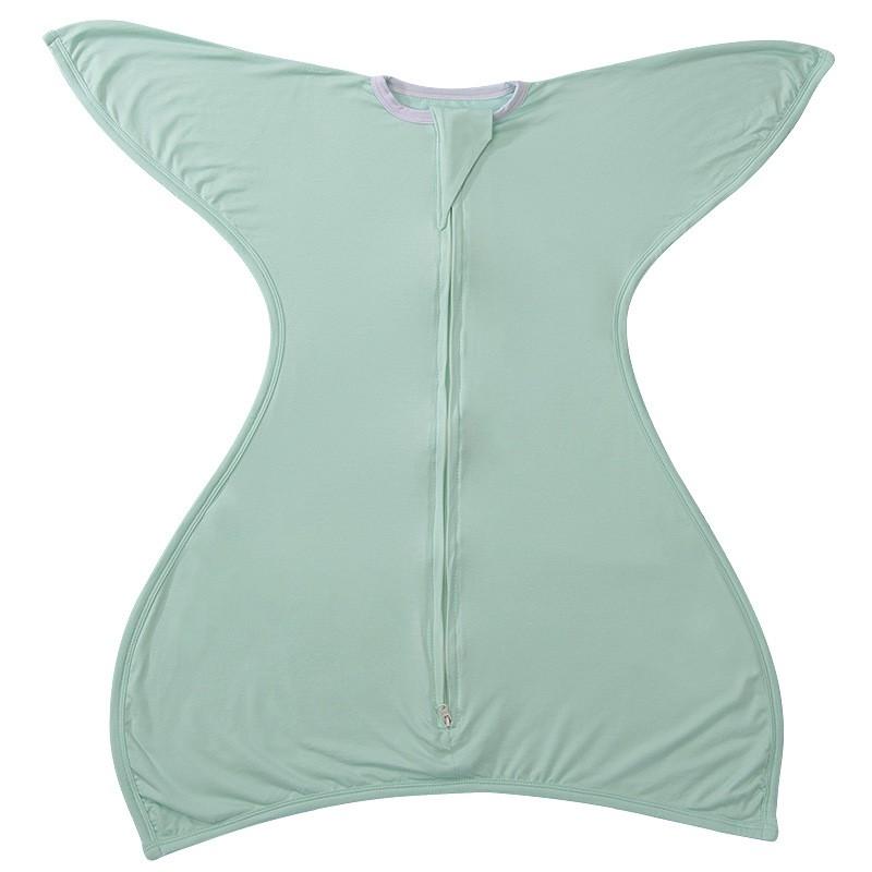 Bamboo Fiber Baby Sleep Sack Infants 1-3 Years Anti-Kick Lightweight Sleepwear With Armholes