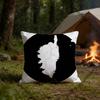 Corsica Corse France Flag Square Throw Pillow Cover Multiple Sizes Soft for Sofa Bedroom Living Room Home Decorative