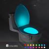 8/16 Colors Human Motion Sensor Toilet Light Bathroom Night Light Home Safety Decoration