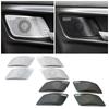 For GWM Tank 300 2024 2024 Inner Door Handle Speaker Audio Loudspeaker Cover Trim Interior Accessories Stainless Steel Cap
