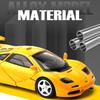 1/32 McLares F1 Supercar Alloy Car Diecasts & Toy Vehicles Metal Toy Car Model Sound and Light Collection Kids Toy