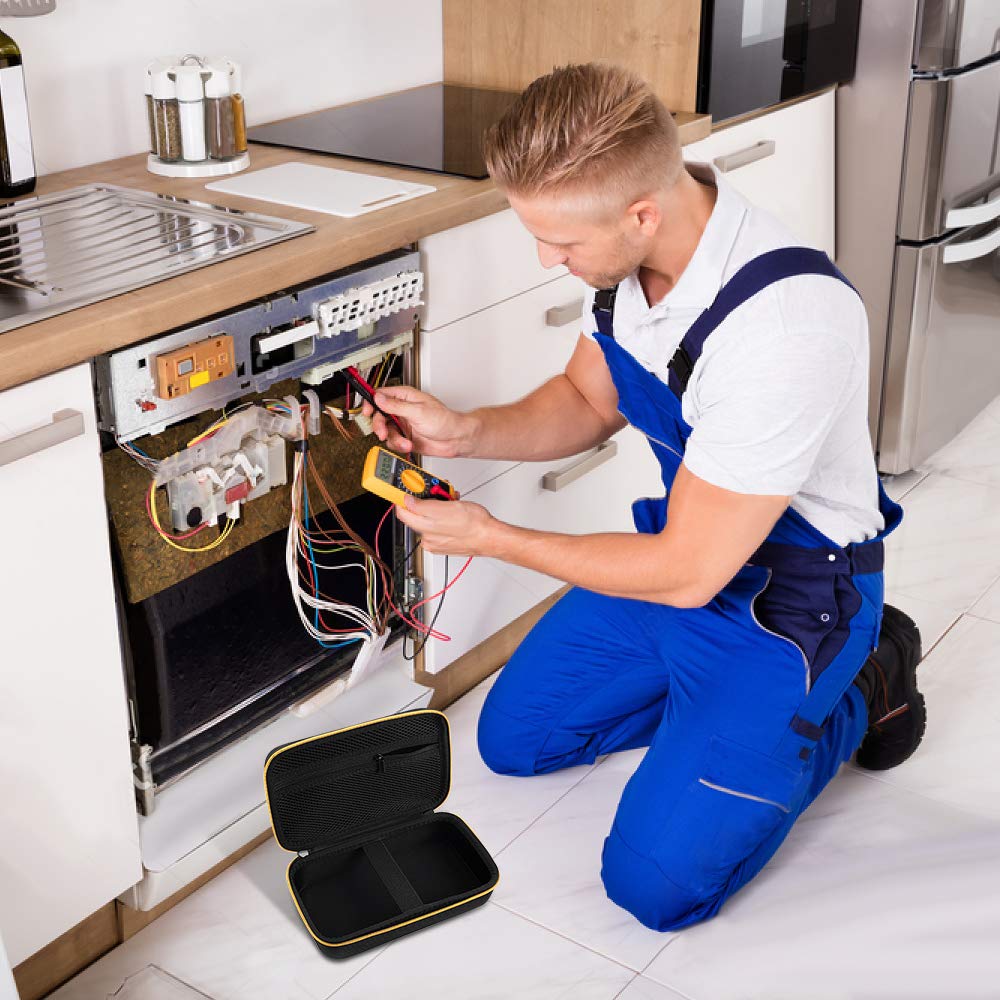 Жесткий футляр COMECASE для переноски цифрового защитного дорожных мультиметра Fluke 87-V, сумка.