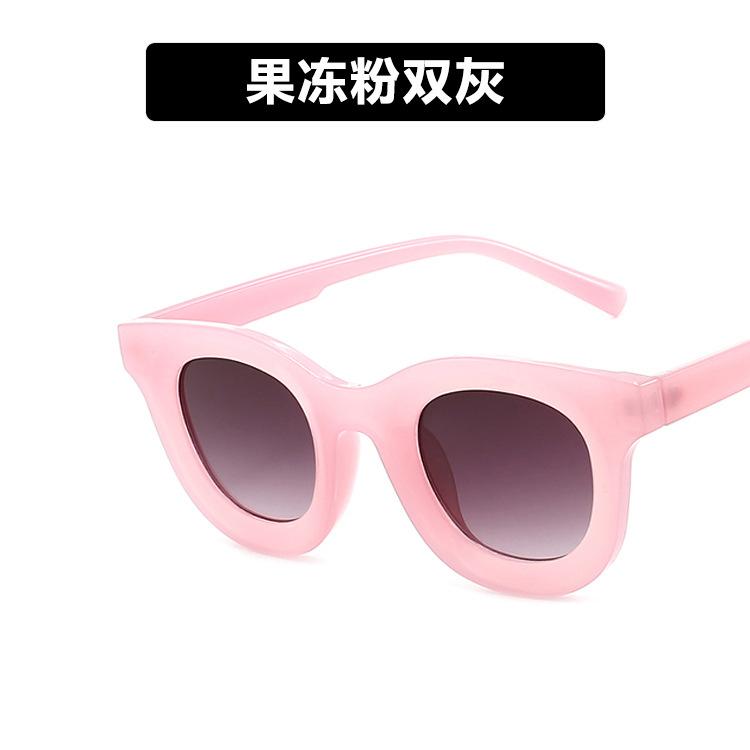 European and American hip hop concave sunglasses new personalized sunglasses ins retro street photography trendy dancing sunglasses