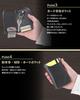 Crestino Key Case with Presentation Smart Key Case with Card Bill and Integrated Convenient for Car and Durable and Black Men's Box, Multifunctional,