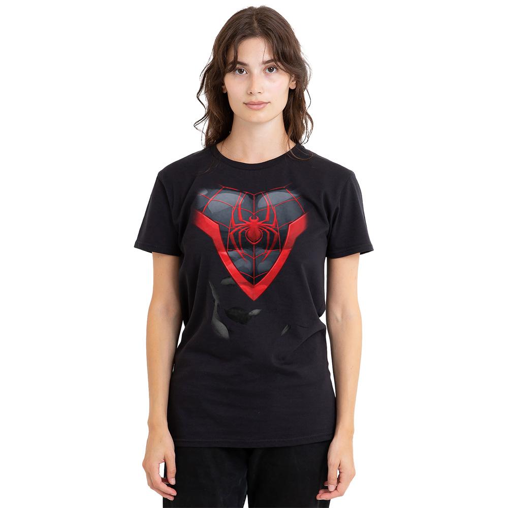 Spider-Man Unisex Adult Miles Morales Costume T-Shirt