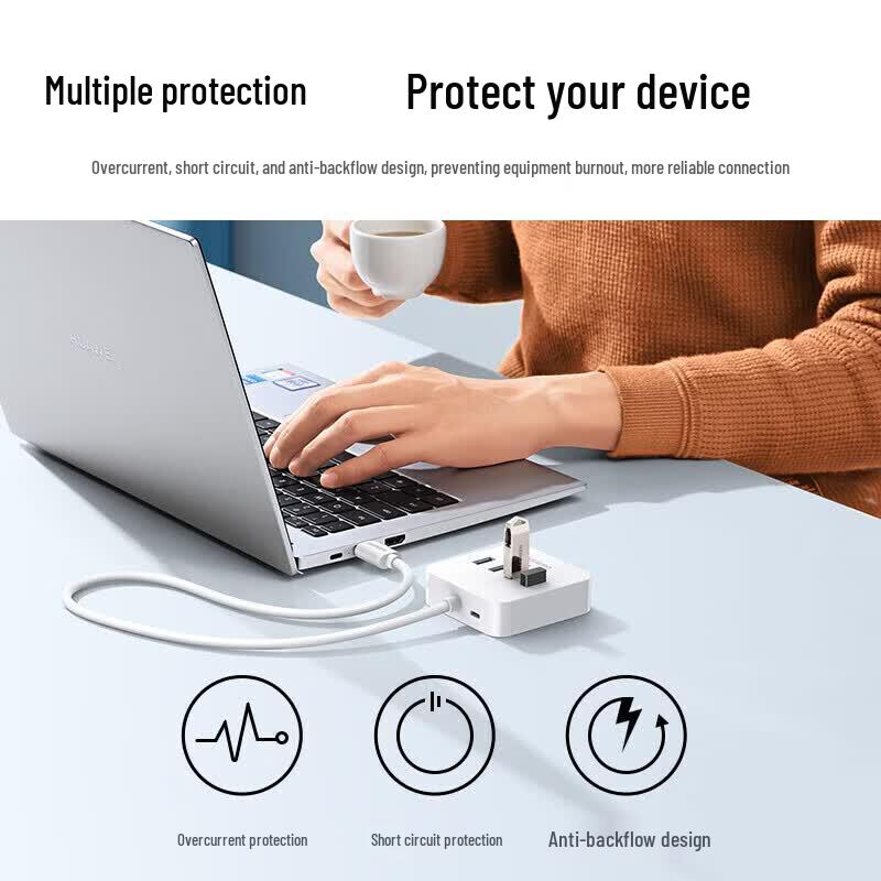 Ugreen 4-портовый USB 3.0 концентратор данных