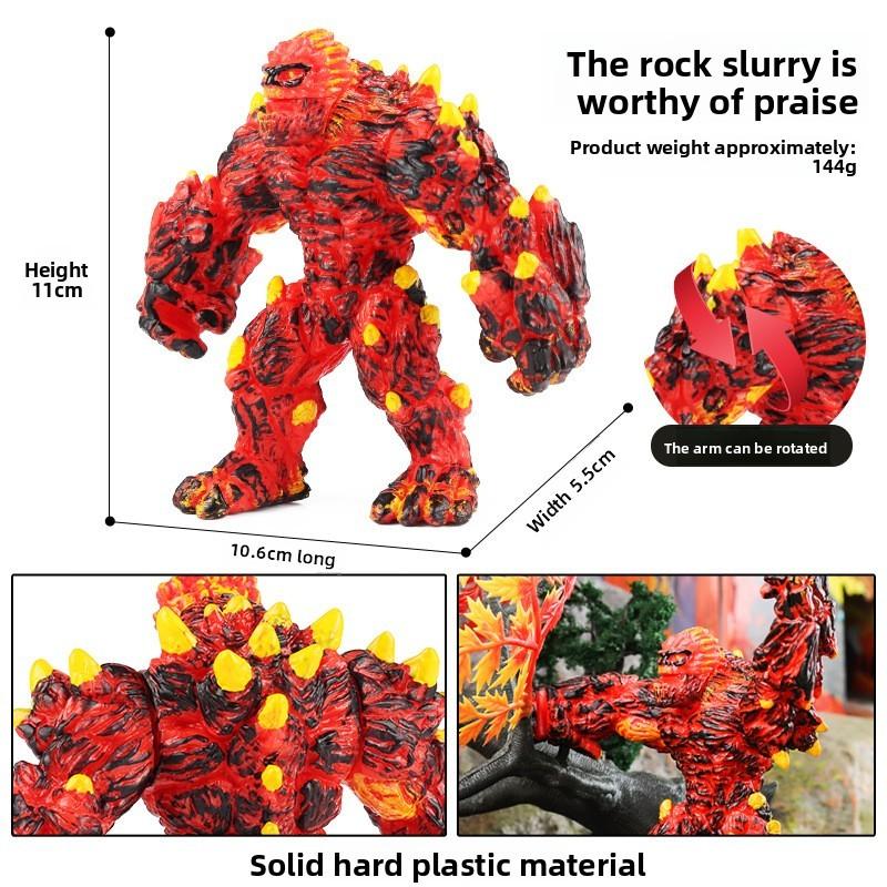 Дух Летучей Мыши Камень Бык Монстр Огнедышащий Летающий Дракон Модель Животного Для Сцены Дома с Привидениями