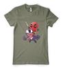 Baby Venom Vs Baby Deadpool Mashup Villain Personalised Unisex Kids T Shirt