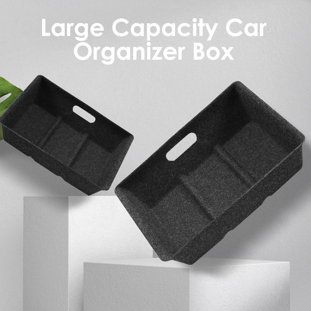 Ящик для хранения под сиденьем, совместимый с Tesla Model Y, для сиденья водителя и пассажира, аксессуары для модификации Tesla Model Y