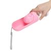 Pet Portable Collapsible Cup Telescopic Water Bottle Dispenser for Dog Cat Travel DrinkingPink